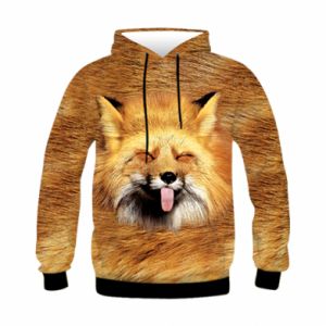 Bluzy dziecięce z kapturem fullprint