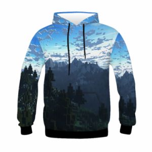 Bluzy dziecięce z kapturem fullprint