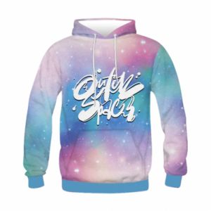 Bluzy dziecięce z kapturem fullprint