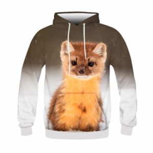 Bluzy dziecięce z kapturem fullprint