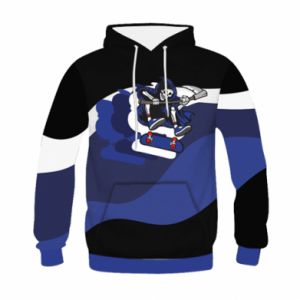 Dziecięca bluza z kapturem Fullprint Skater death