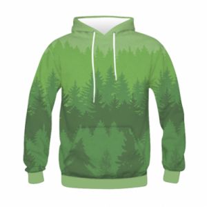 Bluzy dziecięce z kapturem fullprint