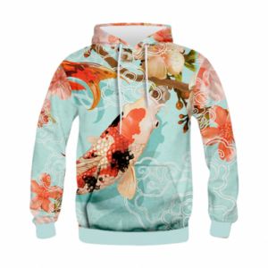 Bluzy dziecięce z kapturem fullprint