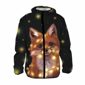 Dziecięca lekka kurtka fullprint