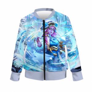Kurtka bomber dziecięca Fullprint Fire Emblem Gunnthra - PrintSalon Kurtka bomber dziecięca Fullprint Fire Emblem Gunnthra