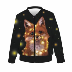 Dziecięce kurtki bomber fullprint