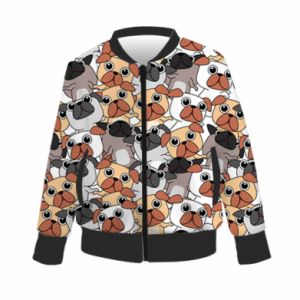 Kurtka bomber dziecięca Fullprint Little puppies - PrintSalon Kurtka bomber dziecięca Fullprint Little puppies