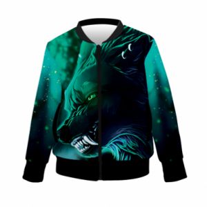Dziecięce kurtki bomber fullprint