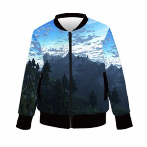Dziecięce kurtki bomber fullprint