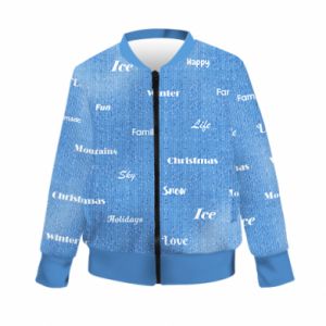 Dziecięce kurtki bomber fullprint