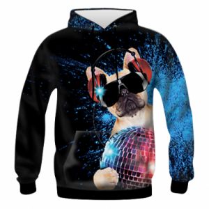 Bluza z kapturem fullprint