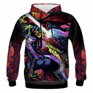 Bluza z kapturem fullprint