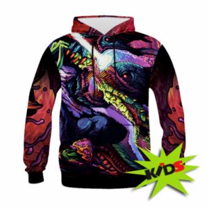 Bluzy dziecięce z kapturem fullprint
