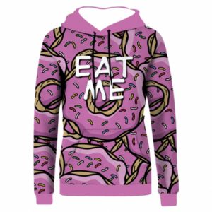 Bluzy z kapturem fullprint