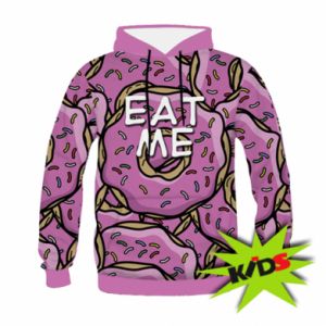 Bluzy dziecięce z kapturem fullprint