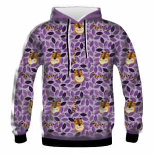 Bluza z kapturem fullprint