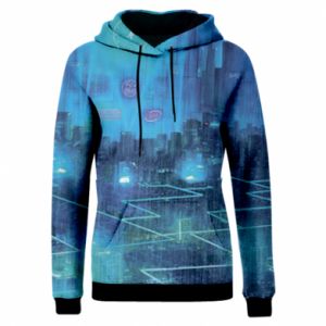Bluzy z kapturem fullprint
