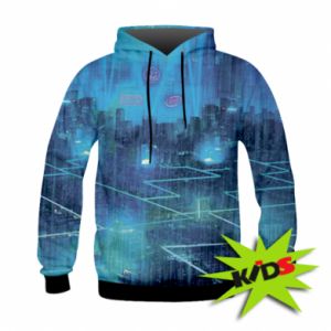 Bluzy dziecięce z kapturem fullprint