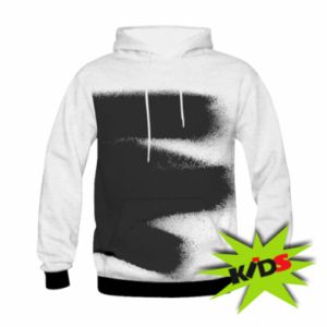 Bluzy dziecięce z kapturem fullprint