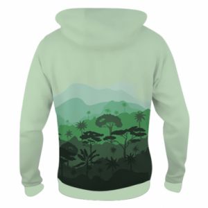 Bluza z kapturem fullprint