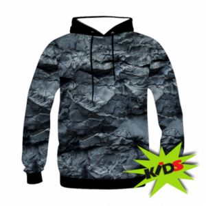 Bluzy dziecięce z kapturem fullprint