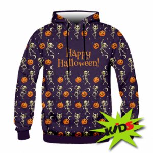 Bluzy dziecięce z kapturem fullprint
