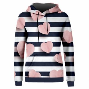 Bluzy z kapturem fullprint