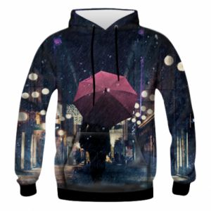 Bluza z kapturem fullprint