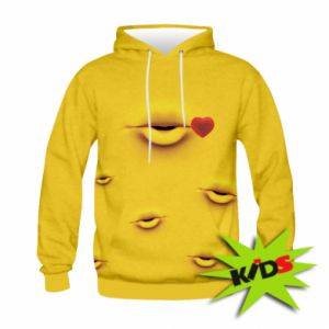 Bluzy dziecięce z kapturem fullprint
