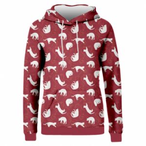 Bluzy z kapturem fullprint