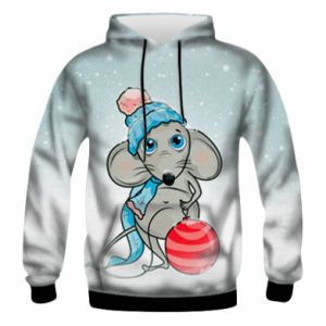 Bluza z kapturem fullprint