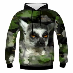 Bluza z kapturem fullprint