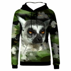 Bluzy z kapturem fullprint