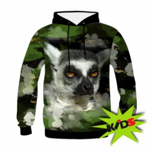 Bluzy dziecięce z kapturem fullprint