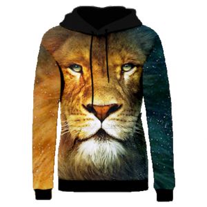 Bluzy z kapturem fullprint