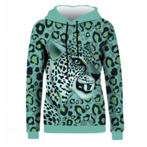 Bluzy z kapturem fullprint