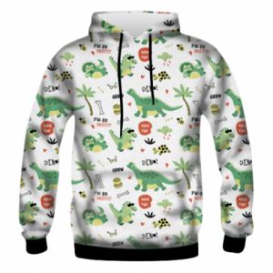 Bluza z kapturem fullprint
