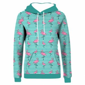 Bluzy z kapturem fullprint