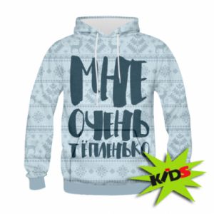 Bluzy dziecięce z kapturem fullprint