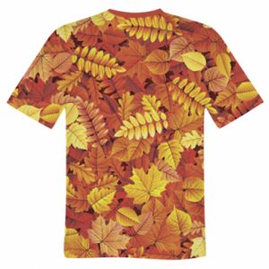 Męska koszulka Fullprint Autumn leaves
