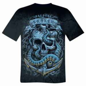 Męska koszulka Fullprint Kraken