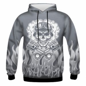 Bluza z kapturem fullprint