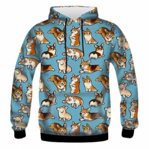 Bluza z kapturem fullprint