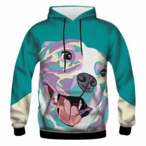 Bluza z kapturem fullprint