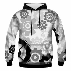 Bluza z kapturem fullprint