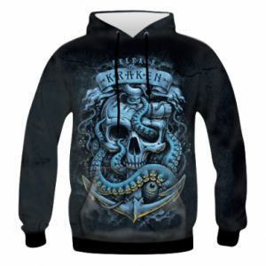 Bluza z kapturem fullprint