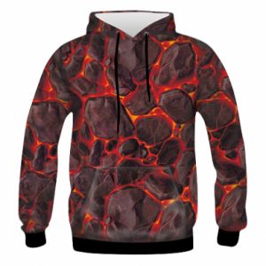 Bluza z kapturem fullprint