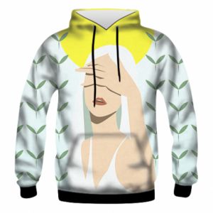 Bluza z kapturem fullprint