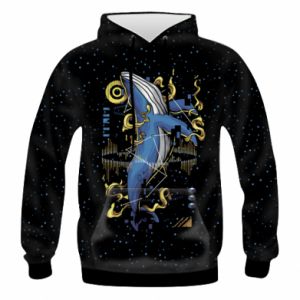 Bluza z kapturem fullprint
