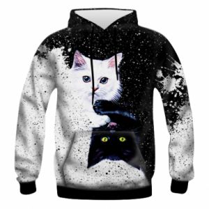 Bluza z kapturem fullprint